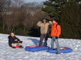  Richard, Christof und Andreas (von links)